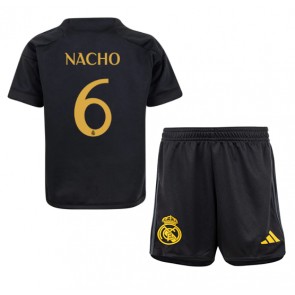 Real Madrid Nacho #6 Rezervni Dres za Dječji 2023-24 Kratak Rukavima (+ kratke hlače)